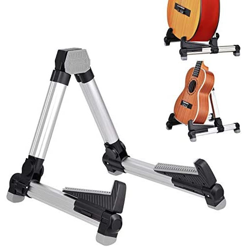 EASTROCK Guitar Stand Professional Portable Black Tripod Adjustable A Fame Acoustic Guitar Stand Multiple Guitars for Acoustic Guitar Electric Guitar Bass (A Guitar Stand)