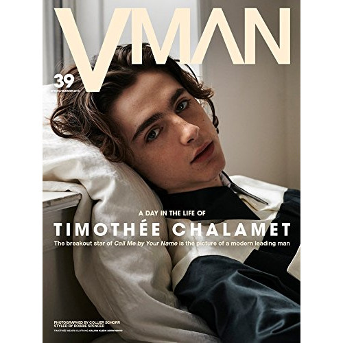 Vman Magazine, Spring Summer 2018, Issue 39, Timothee Chalamet, Call Me By Your Name