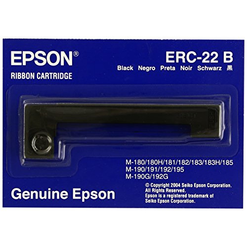 Epson BLACK RIBBON CASSETTE FOR 180/ ( ERC-22B )