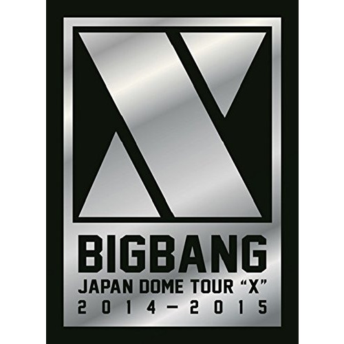 BIGBANG JAPAN DOME TOUR 2014~2015 u201CX" -DELUXE EDITION- (Blu-ray2매 셋트+ CD2매 셋트+PHOTO BOOK) (첫회 생산 한정)