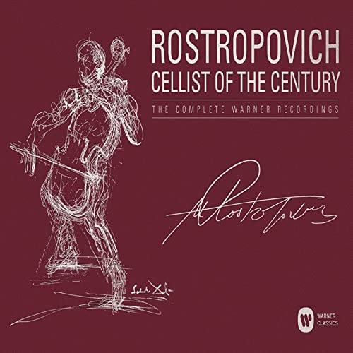 Mstislav Rostropovich - Cellist of the Century - The Complete Warner Classics Recordings