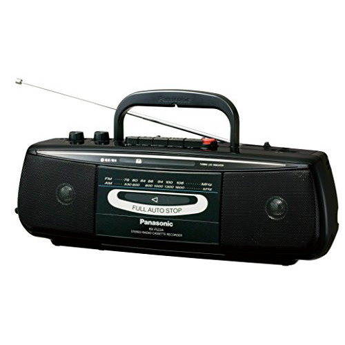 Panasonic 라디오 카셋트 블랙 RX-FS22A-K