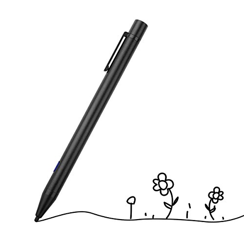 Chialstar stylus 펜 극세 펜 끝2.0mm 정전식 터치 펜 고감도 스마트 폰 타블렛 터치 펜(블랙)