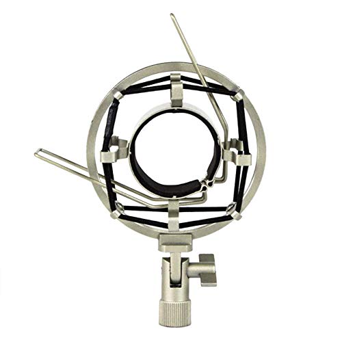 MXL Silver Shock Mount, compatible with Neumann TLM 103 Microphone