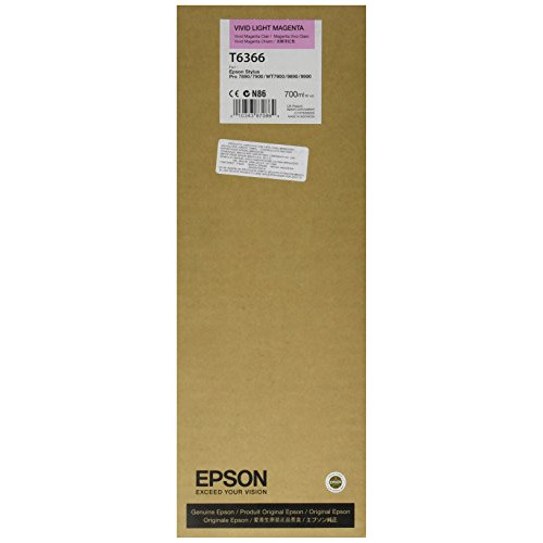 Epson UltraChrome HDR Ink Cartridge - 700ml Vivid Light Magenta (T636600)