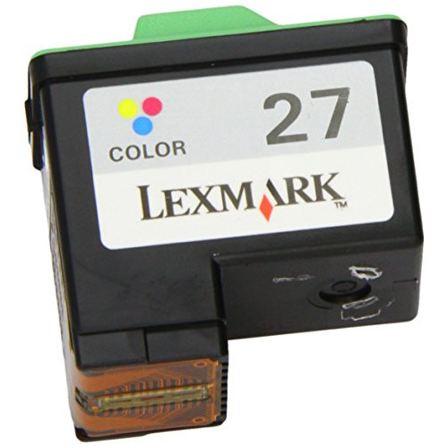 Lexmark Cartridge No. 27 - Print cartridge - 1 x yellow, cyan, magenta - 140 pages
