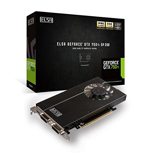 ELSA NVIDIA GeForce GD750Ti 2GB 그래픽 보드 GD750-2GERTSP