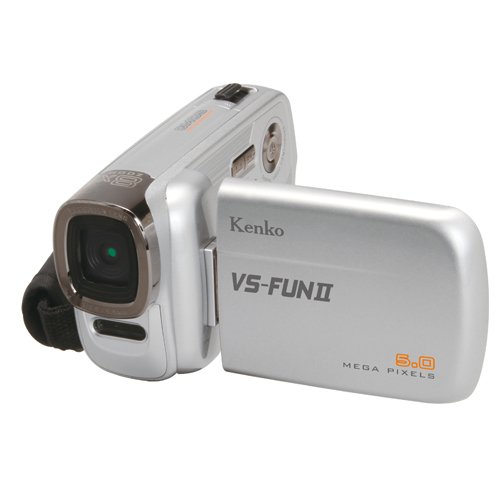 Kenko 디지탈 비디오 카메라 VS-FUNII 508만 화소 실버 VS-FUN2