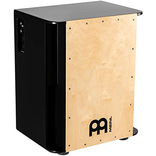 Meinl Percussion Pickup Vertical Subwoofer Bass Cajon Box Drum with Snares and Electronics for Amp or PA System — NOT MADE IN CHINA — Baltic Birch Playing Surface, 2-YEAR WARRANTY (PSUBCAJ6B)