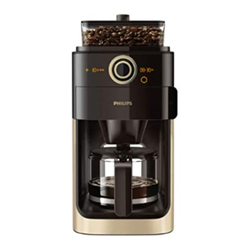 필립스 커피머신 Philips HD7767 / 00 Grind and Brew Filter coffee machine, plastic, stainless steel / black