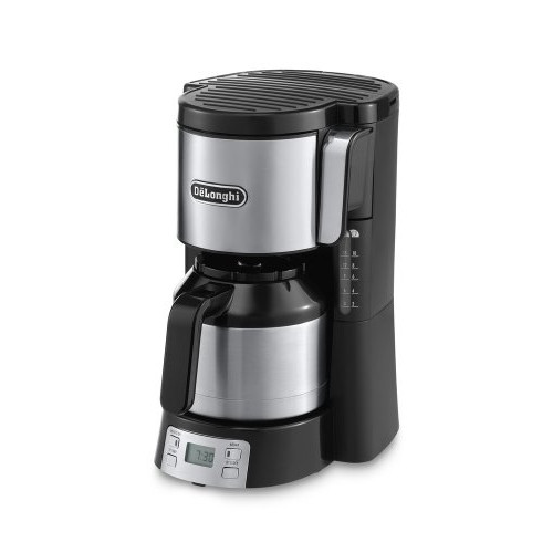 Delonghi ICM 15750 23320 Filter Coffee Machine, 220 u2013 240 V; 50/60 Hz; 1000 W, Black