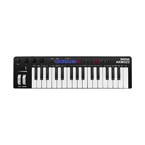 midiplus, 32-Key MIDI Keyboard Controller, 32-Key (AKM322)