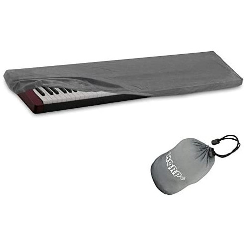 HQRP Elastic Dust Cover (Black) works with Yamaha P-115 P-71 Motif XF7 MOXF7 P-255 MX88 P-155 P-35 Piaggero NP-31 NP-V60 YPG-235 YPG-225 Electronic Keyboards Digital Pianos