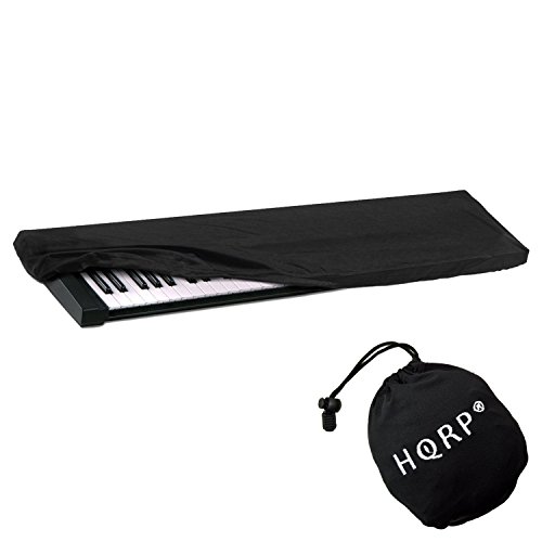 HQRP Elastic Keyboard Dust Cover compatible with Yamaha PSR-273 PSR-275 PSR-280 PSR-290 PSR-292 PSR-293 Digital Piano Synthesizer + HQRP Coaster