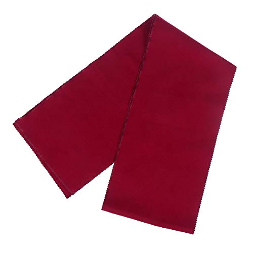 ULTNICE Piano Keyboard Anti-Dust Cover Key Cover Cloth for Piano Cleaning Care Burgundy
