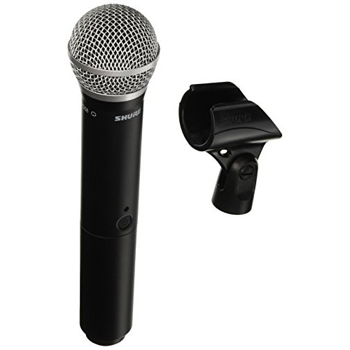 Shure BLX2/PG58 Wireless Handheld Microphone Transmitter with PG58 Capsule - Receiver Sold Separately