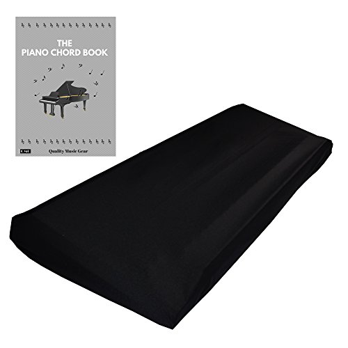 Stretchable Keyboard Dust Cover for 61 Key-keyboard: Best for all Digital Pianos & Consoles u2013 Adjustable Elastic Cord; Machine Washable u2013 38u201D×15u201D×6u201D.
