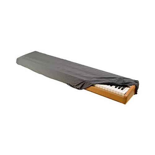 On-Stage Keyboard Dust Cover for 61 or 76 Key Keyboards, Black