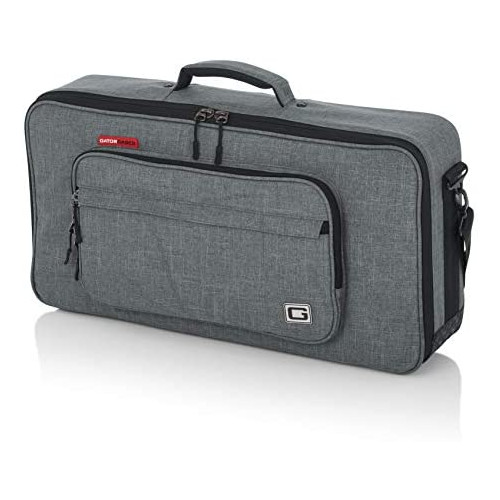 Gator Cases Transit Series Equipment and Accessory Bag; 24x12 - Fits Headrush and Line 6 Helix Pedalboards (GT-2412-GRY)