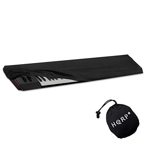 HQRP 76 to 88 Keys Electronic Keyboards Digital Pianos Synthesizers Dust Dirt Cover with Bag