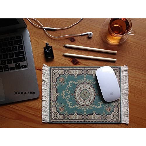 Kotoyas Persian Style Carpet Mouse Pad, Several Images (Oriental Green)