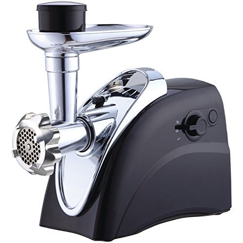 Brentwood Boss Easy to Use Grinder, & Sausage Stuffer, Black