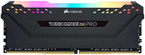 Corsair Vengeance RGB Pro 32GB (4x8GB) DDR4 3600 (PC4-28800) C16 Desktop Memory u2013 Black