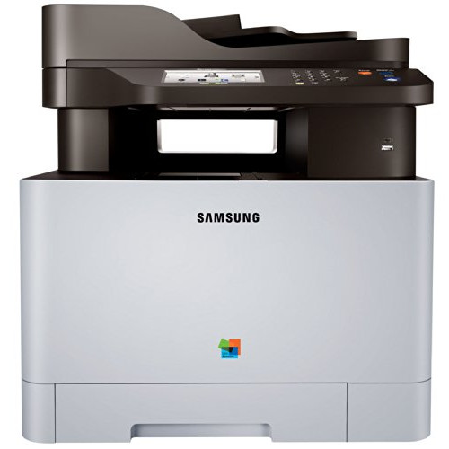 Samsung Xpress C1860FW Color Laser MFP (19 ppm) (533 MHz) (256 MB) (8.5 x 14) (9600 x 600 dpi) (Max Duty Cycle 40000 Pages) (p/s/c/f) (USB) (Ethernet) (Wireless) (Touchscreen) (250 Sheet Input Tray) (1 Sheet Multipurpose Tray) (50 Sheet ADF)