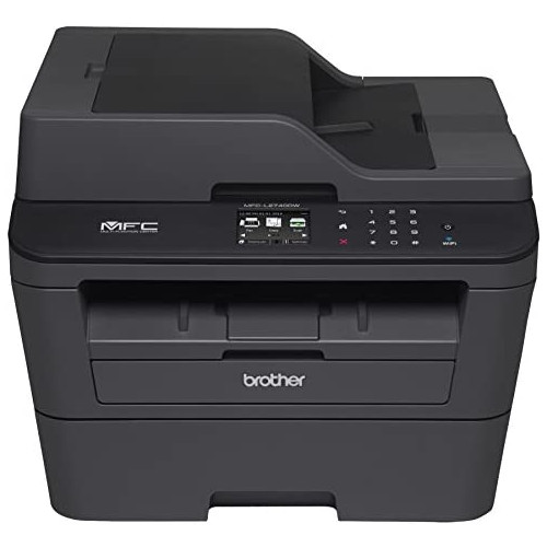 Brother MFCL2740DW Wireless Monochrome Printer with Scanner, Copier and Fax, Amazon Dash Replenishment Ready