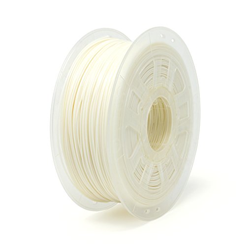 Gizmo Dorks 1.75 mm Flexible Filament (TPU), 1 kg for 3D Printers, White