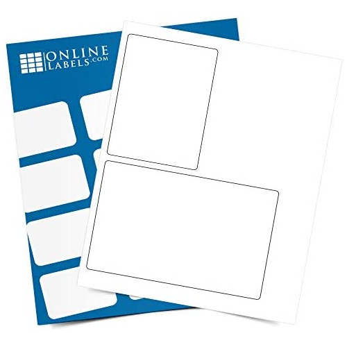 3.5 x 5 and 6.75 x 4.5 FBA Shipping Labels - Pack of 1,000 Sheets - Inkjet/Laser Printer - Online Labels