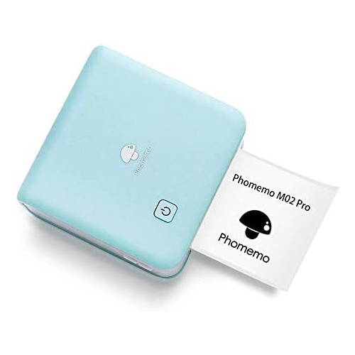 Phomemo 300dpi Pocket Phone Printer- M02 Pro Mini Photo Printer Wireless Thermal Printer for iOS and Android, Plan Journal, Organization, Art Creation, Gift, Pink