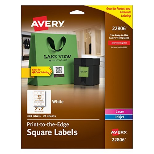 Labels Variety Pack with Sure Feed, Assorted Shapes & Sizes, 9 Sheets, 126 Labels per Pack, Laser/Inkjet (80510)