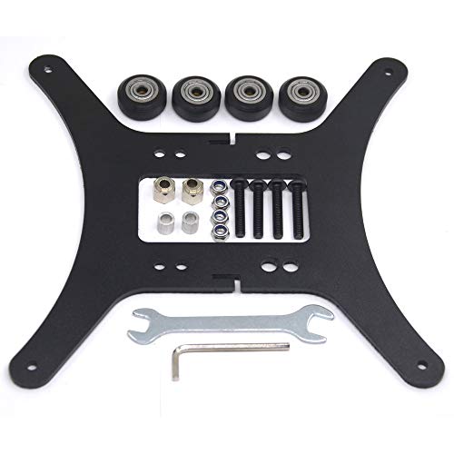 Befenybay Modular Y Carriage Plate Upgrade Kit for 2040V Aluminum Profile for 3D Printer
