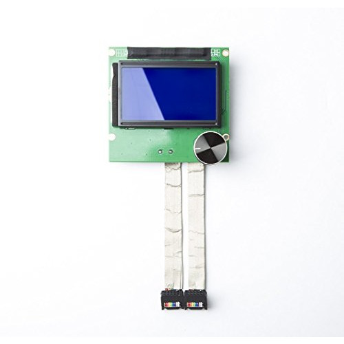 CHPOWER CR10S Screen, 2004 LCD Display Screen for Creality CR-10/ CR-10S/ CR-10S4/ CR-10S5 3D Printers with 2 Ribbon Cables