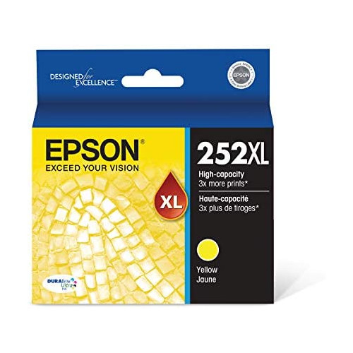 Epson T252XL120 DURABrite Ultra Black High Capacity Cartridge Ink - 2 Pack