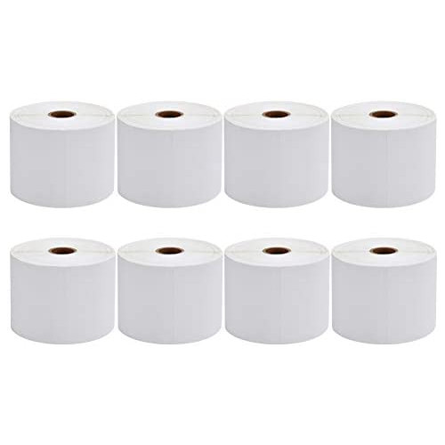 8 Rolls of 450 Labels 4x6 Direct Thermal Shipping Labels for Zebra 2844 ZP-450 ZP-500 ZP-505 (8 Rolls)