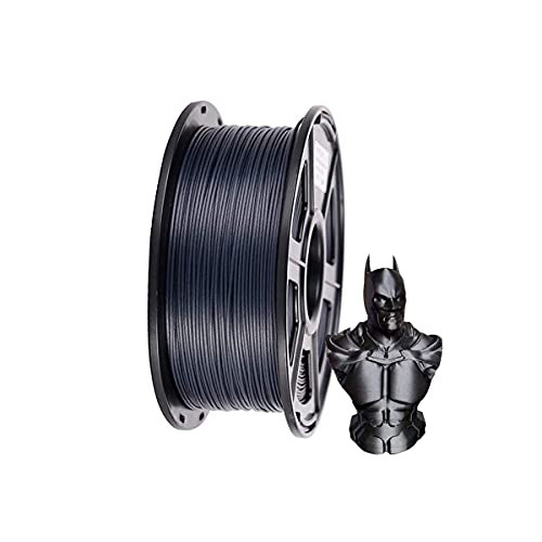 Suntop PLA Filament 3D Printer Filament Carbon Fiber Filament 1.75mm 20% Carbon Fiber Dimensional Accuracy +/- 0.03 mm 1kg 2.2lbs Black Spool