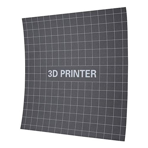 ASHATA 3D Printer Accessories, 3D Printer Removable Fiberglass Heatbed Build Plate + Platform Sticker for Ender-3 (220 * 220mm)