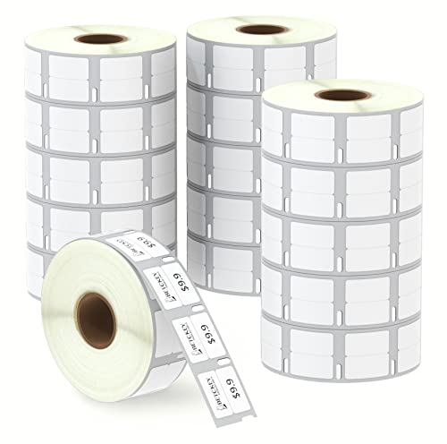 BETCKEY - Compatible DYMO 30333 (0.5 x 1) Extra Small 2-Up Multipurpose Labels - Compatible with Rollo, DYMO Labelwriter 450, 4XL & Zebra Desktop Printers[16 Rolls/16000 Labels]