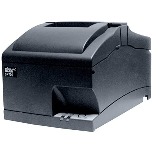 Star Micronics, SP742ME GRY US, Impact Receipt Printer, Ethernet, Auto Cutter, Internal Power Supply with Power Cable Incl.