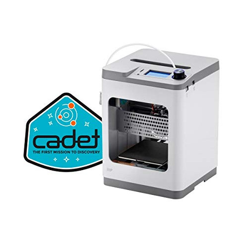 Monoprice - 140108 MP Cadet 3D Printer, Full Auto Leveling, Print Via WiFi, Small Footprint Perfect for a Desktop, Office, Dorm Room, or The Classroom