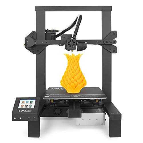 LONGER LK4 3D Printer 90% Pre-Assembled with 2.8 Full Color Touch Screen, Resume Printing, Filament Detector, Built-in Safety Power Supply 220x220x250mm