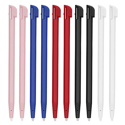 2DS Stylus, 10 Pcs Stylus Pens for Nintendo 2DS, FENGWANGLI Plastic Touch Pen Set(5 Colors Available)