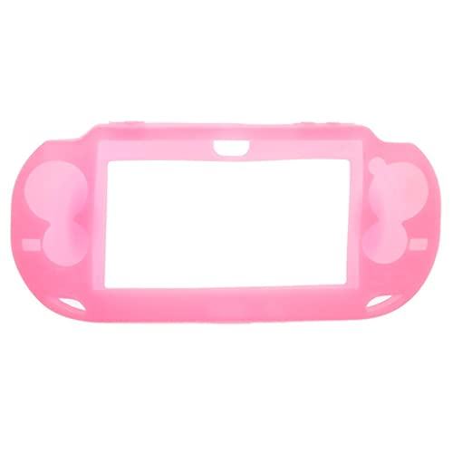 Non-slip Silicone Skin Case Cover for Sony PlayStation PS Vita PSV Game Console Pink