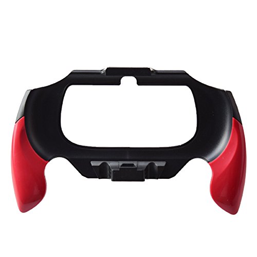 Gam3Gear Plastic Hand Grip Handle Holder Case Bracket for PS Vita 2000 Red