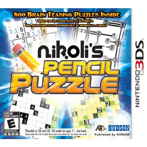 Nikolis Pencil Puzzle - Nintendo 3DS