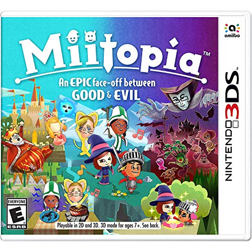 3DS Miitopia - An Epic Face Off Between Good and Evil