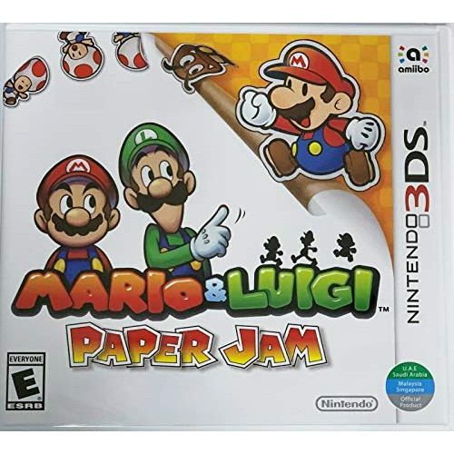 3DS Mario & Luigi Paper Jam - World Edition