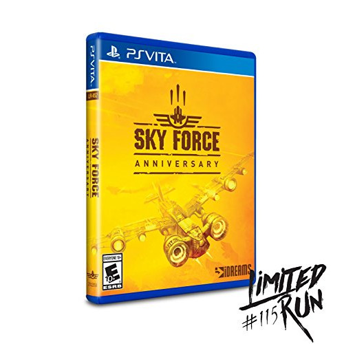 Sky Force Anniversary - Playstation Vita (Limited Run #115)